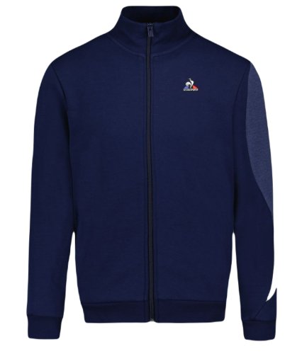 Le coq sportif SAISON 1 Full Zip Sweat N&deg;1 SS23 - bleu nuit