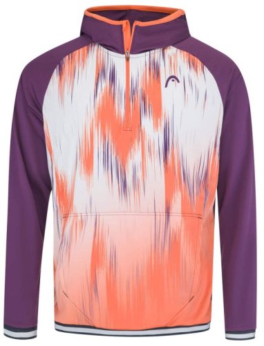 Head Topspin Hoodie - flamingo/print vision
