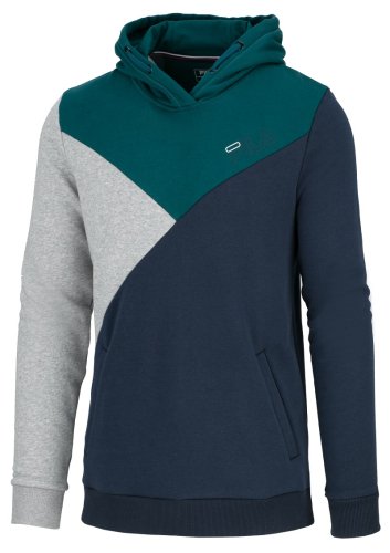 Fila Sweathoody Jacob - navy/deep teal/light grey melange