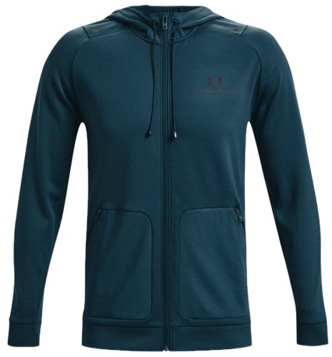 Under armour Rush Warm-Up Full-Zip Hoodie - blue note/black