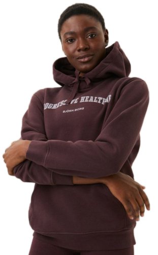 Bj&ouml;rn borg Stockholm Boyfriend Hoodie W - fudge