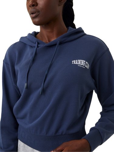 Bj&ouml;rn borg Stockholm Crop Hoodie - washed out blue