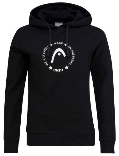 Head Padel Hoodie Women - black