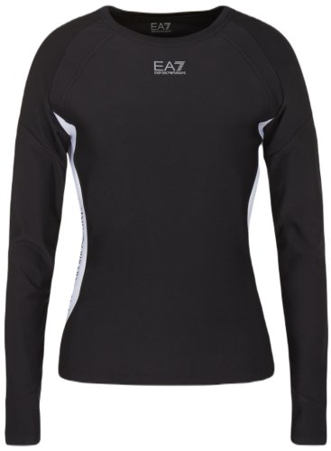 EA7 Woman Jersey T-Shirt - black