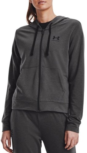 Under armour Women's UA Rival Terry Full-Zip Hoodie - jet gray/black