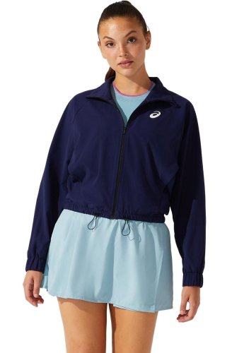 Asics Match W Woven Jacket - peacoat