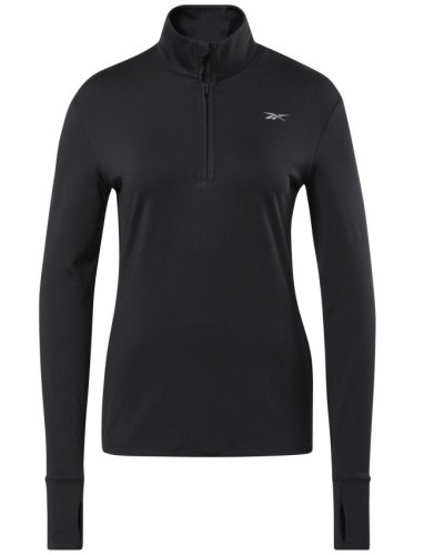 Reebok Workout Running 1/4 Zip W - black