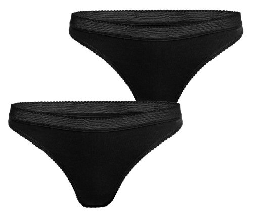 Bj&ouml;rn borg Core Thong 2P - black