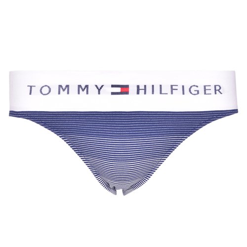 Tommy hilfiger Bikini 1P - seamless stripe/twilight indigo