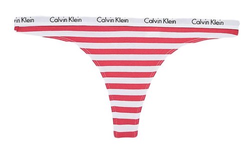 Calvin klein Thong 1P - rainer stripe/cut rose