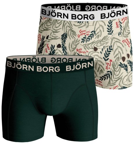 Bj&ouml;rn borg Core Boxer 2P - green/print