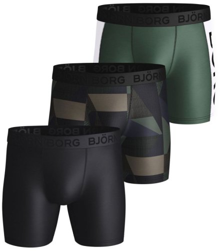 Bj&ouml;rn borg Shorts Per BB Textured Block 3P - duck green