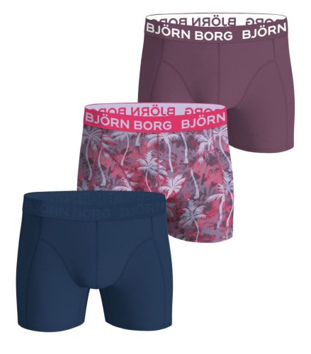 Bj&ouml;rn borg Cotton Stretch Boxer 3P - pink/multicolor