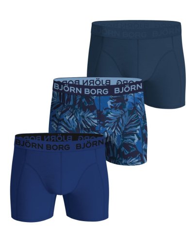 Bj&ouml;rn borg Cotton Stretch 3P - blue/print