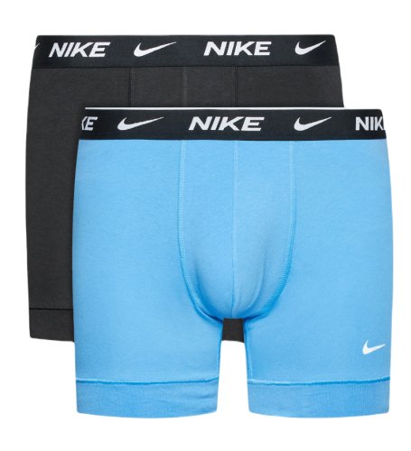 Nike Everyday Cotton Stretch Boxer Brief 2P - uni blue/black