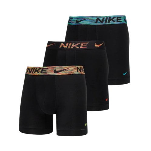 Nike Dri-Fit Essential Micro Brief 3P - black/green/black