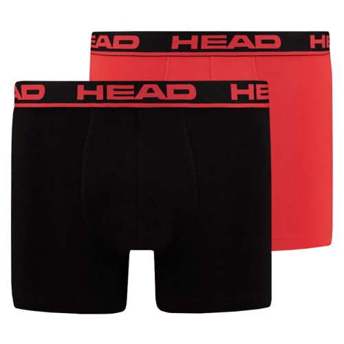 Head Men's Boxer 2P - grey/red combo