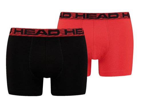 Head Men's Seasonal Boxer 2P - black/red combo