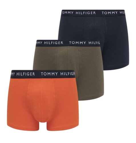 Tommy hilfiger Trunk 3P - des skyy/acid orng/army gree