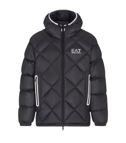 EA7 Man Woven Down - black