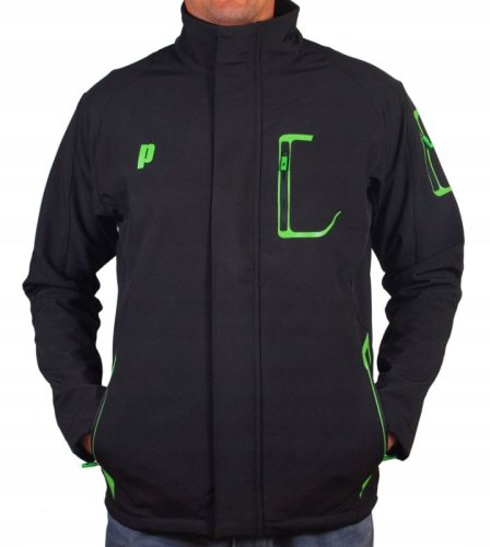 Prince Soft Shell Jacket U - black/green