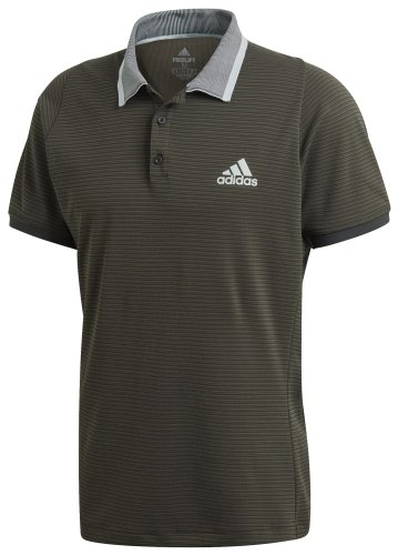 Adidas Freelift Polo M - legend earth/green tint