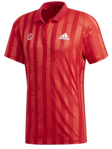 Adidas Freelift Polo ENG M - scarlet/white