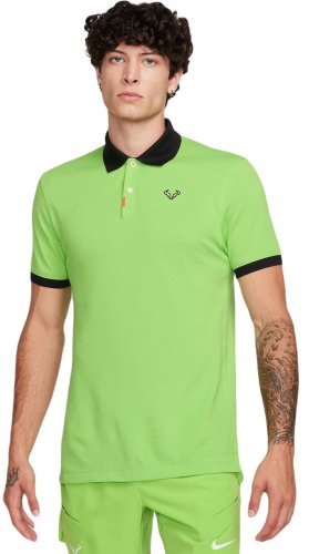 Nike Rafa Slim Polo - action green/light lemon twist