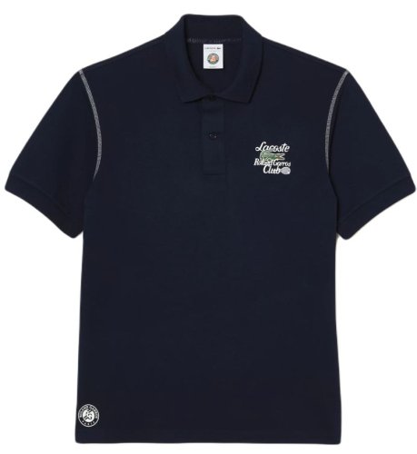 Lacoste Sport Roland Garros Edition Pique Polo Shirt - bleu marine