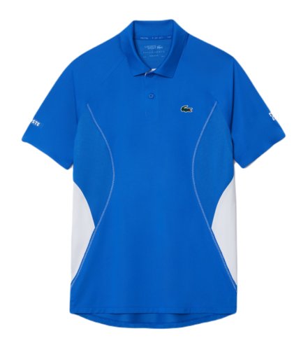 Lacoste Tennis x Novak Djokovic Ultra-Dry Polo - ladigue blue