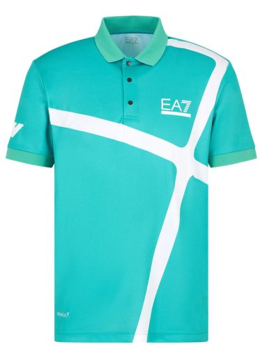 EA7 Man Jersey Polo Shirt - spectra green
