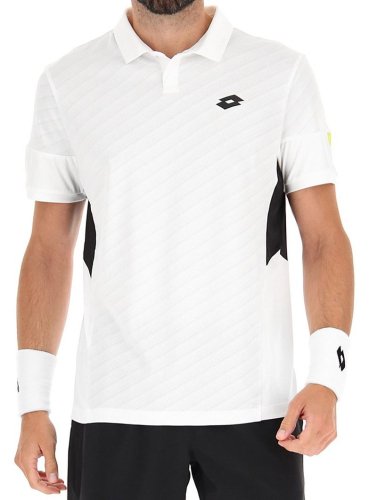 Lotto Tech I D1 Polo - bright white/sharp green
