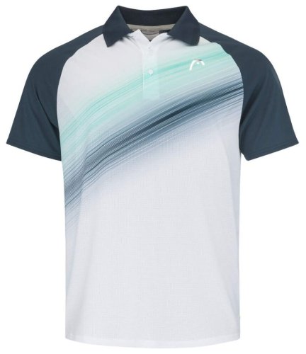 Head Performance Polo Shirt - navy/print perf
