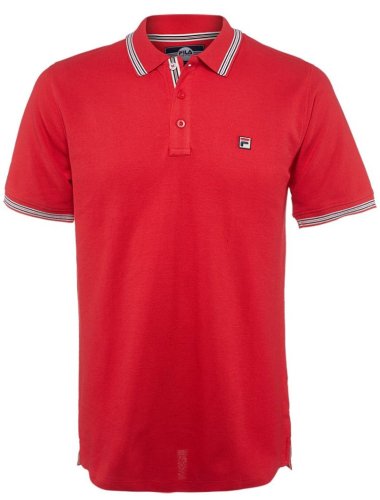 Fila Matcho 4 Polo Shirt Men - true red