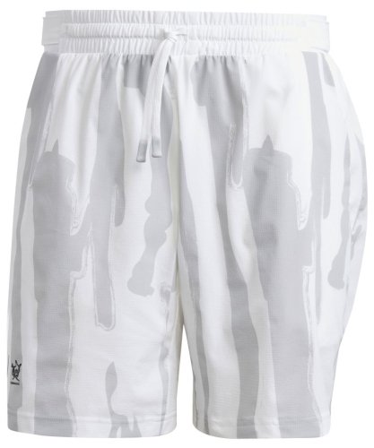 Adidas New York Printed Short - white/halo silver