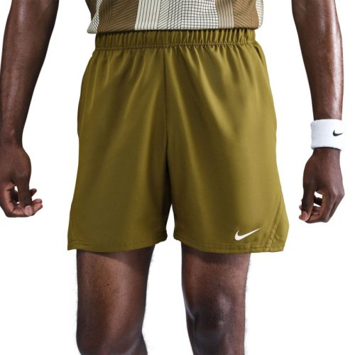 Nike Court Dri-Fit Victory 7" - olive flak/white