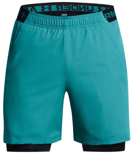 Under armour Vanish Woven 2-in-1 Shorts - circuit teal/black