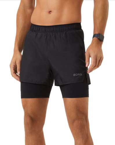 Bj&ouml;rn borg Running Shorts 2-1 - black beauty
