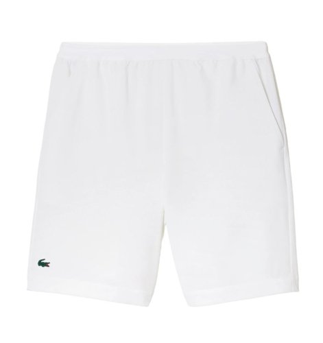 Lacoste Sweatsuit Ultra-Dry Regular Fit Tennis Shorts - white
