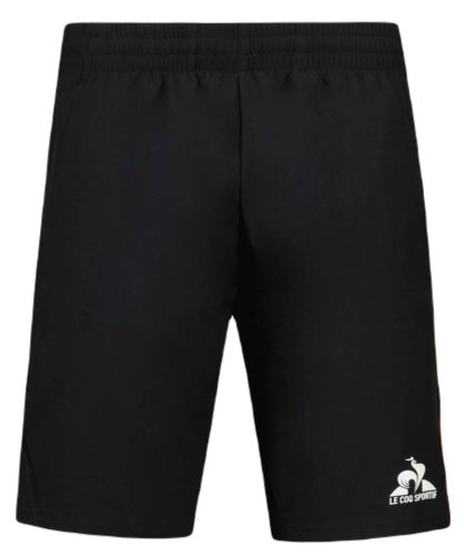 Le coq sportif Training SP Short N&deg;1 M - black/orange perf
