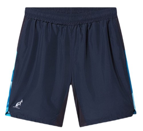 Australian Smash Abstract Shorts - blu navy