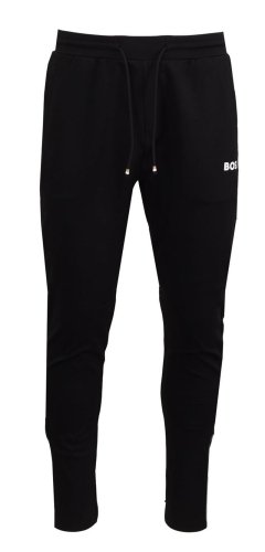 Boss Active Stretch-Gabardine Tracksuit Bottoms - black