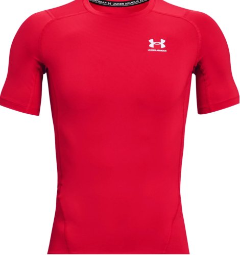 Under armour Men's HeatGear Armour Short Sleeve - red/white