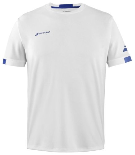 Babolat Play Crew Neck Tee Men - white/white