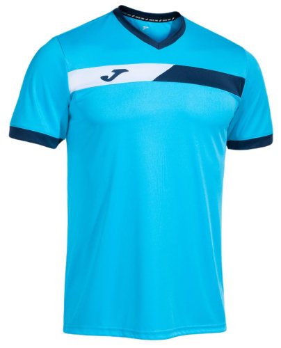 Joma Court Short Sleeve T-Shirt - fluor turquoise