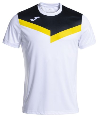 Joma Court Short Sleeve T-Shirt - white/black