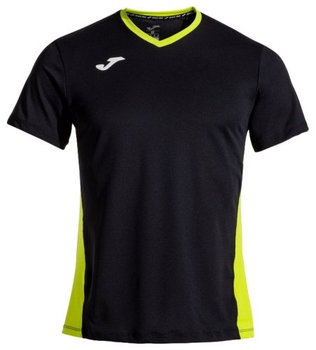 Joma Court Short Sleeve T-Shirt - black/green