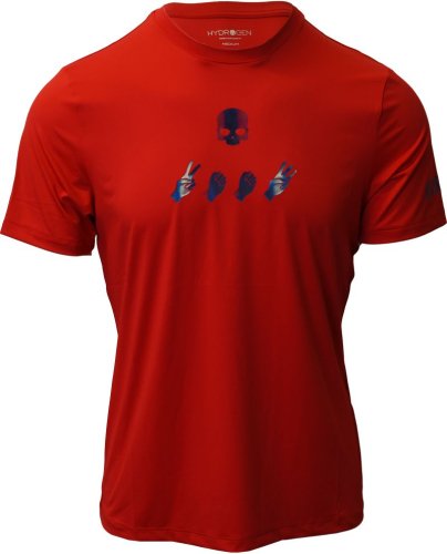 Hydrogen Tech T-Shirt - red