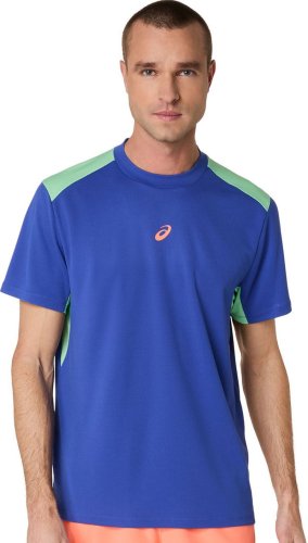 Asics Padel Court Short Sleeve - dark cobalt/menthol