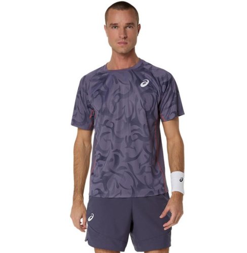 Asics Game Short Sleeve - greyish purple
